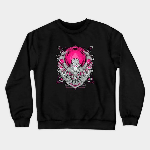 Evil Monkey Crewneck Sweatshirt by Red Rov